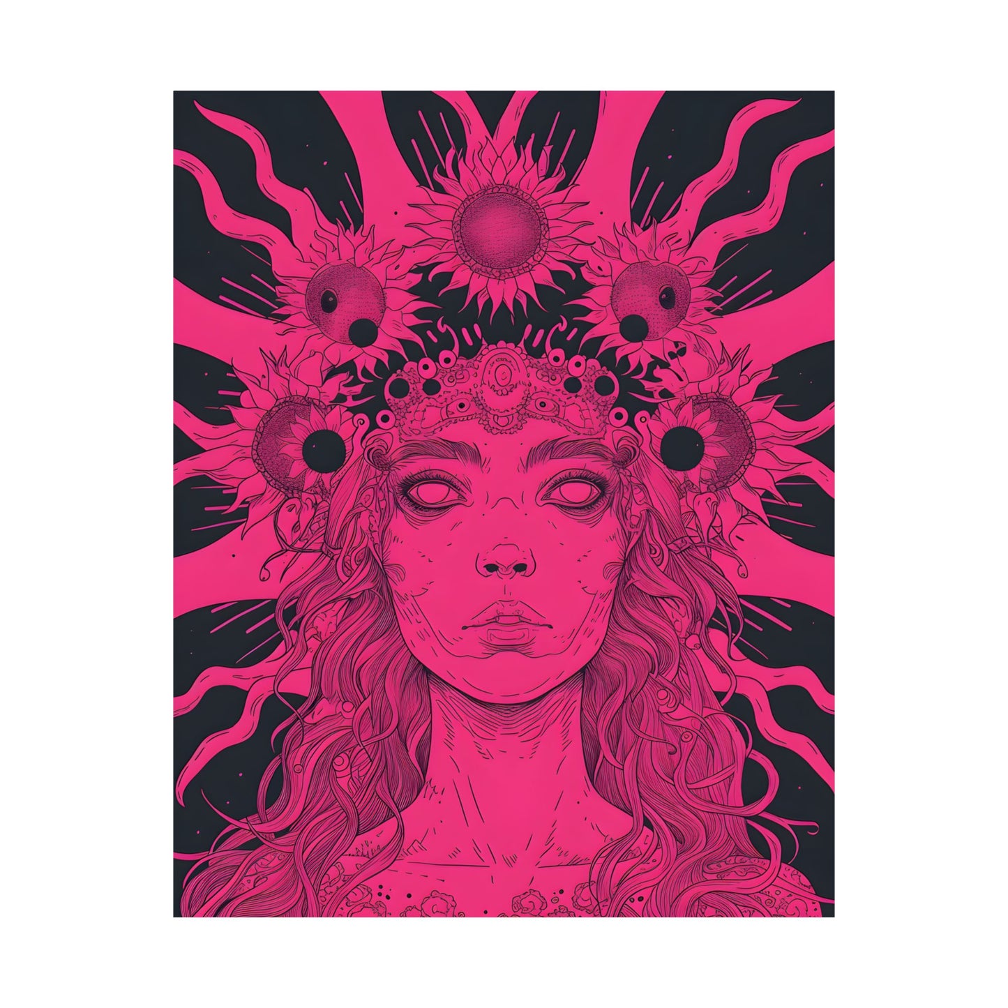 Psychedelic Sun Queen