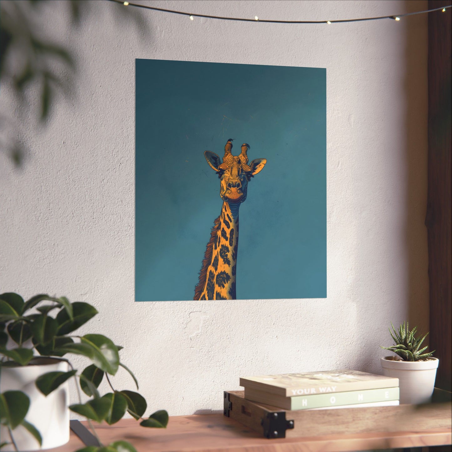 The Giraffe’s View Poster