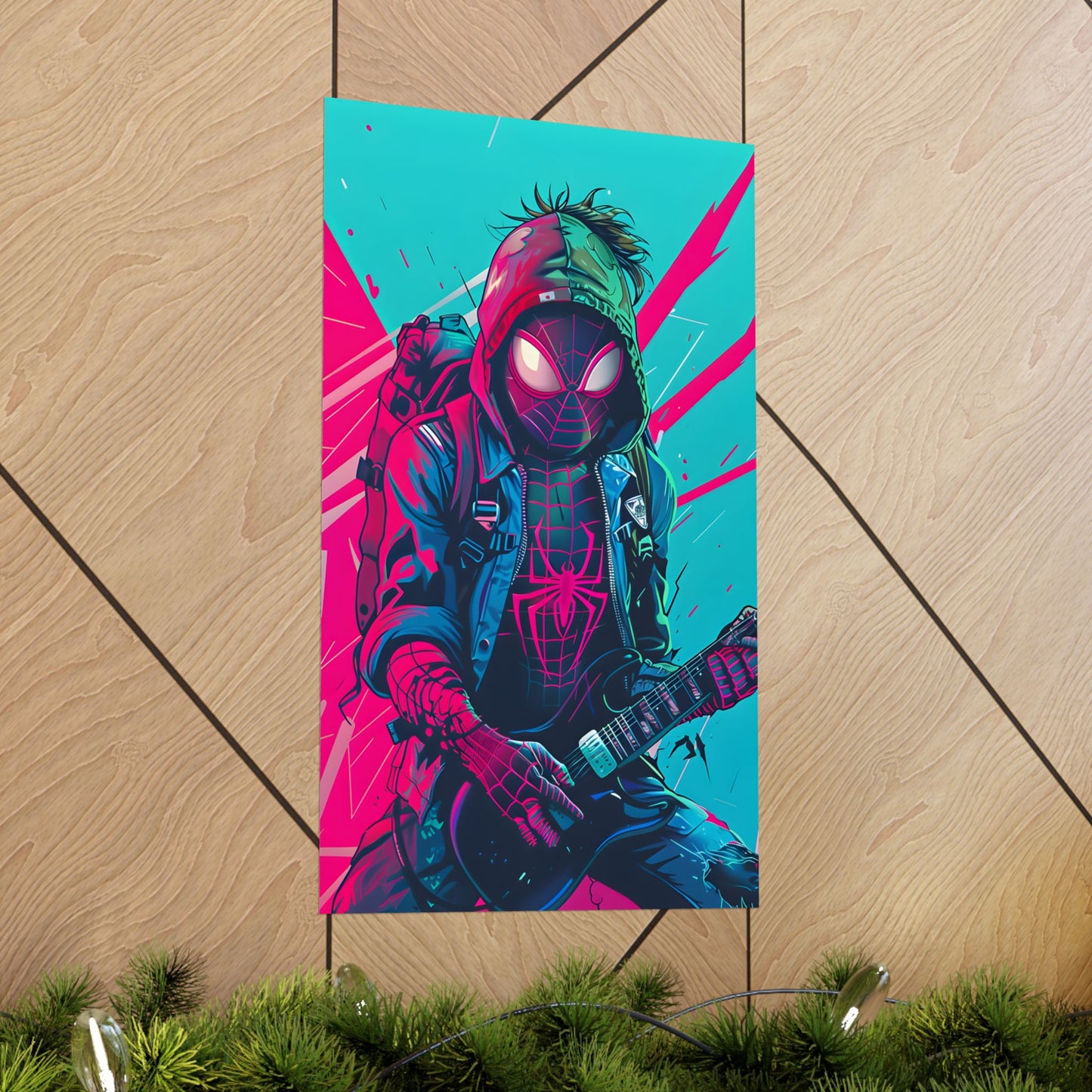 Rockstar Spidey poster