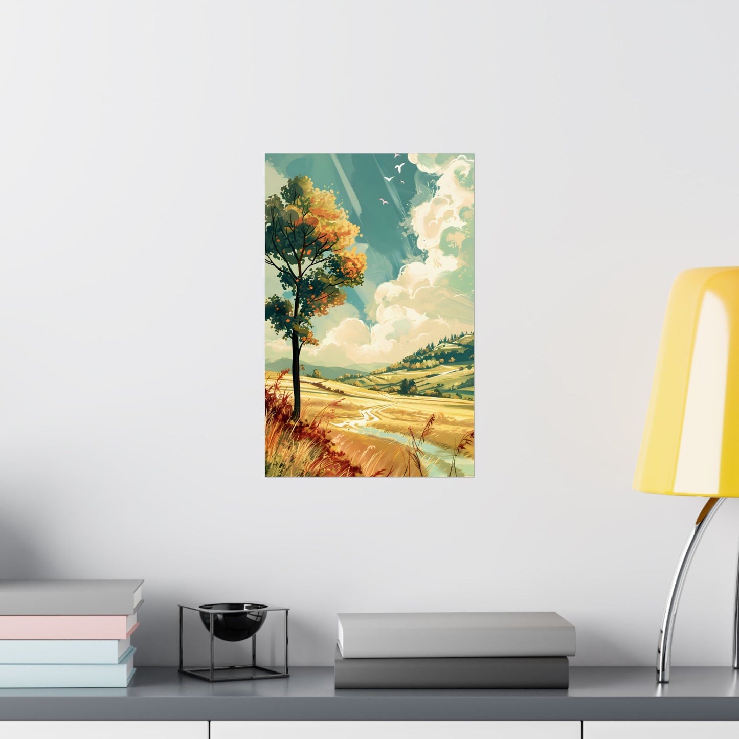 Golden Horizons Poster