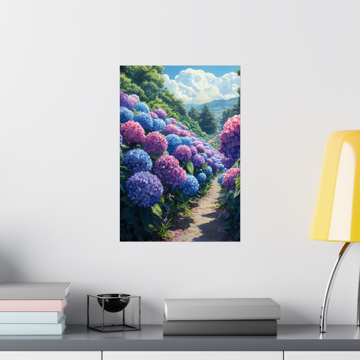 Blooming Path Poster