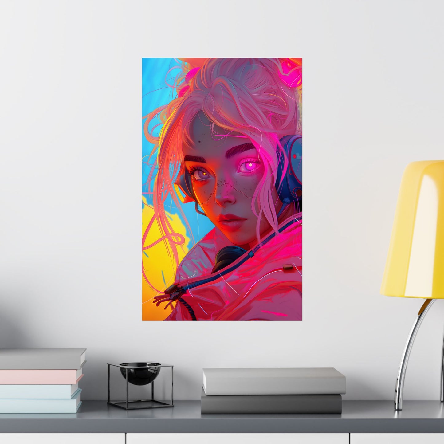 Neon Vision Poster