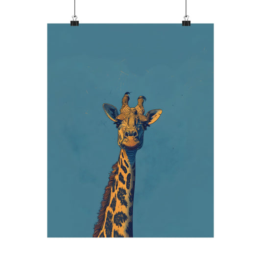 The Giraffe’s View Poster